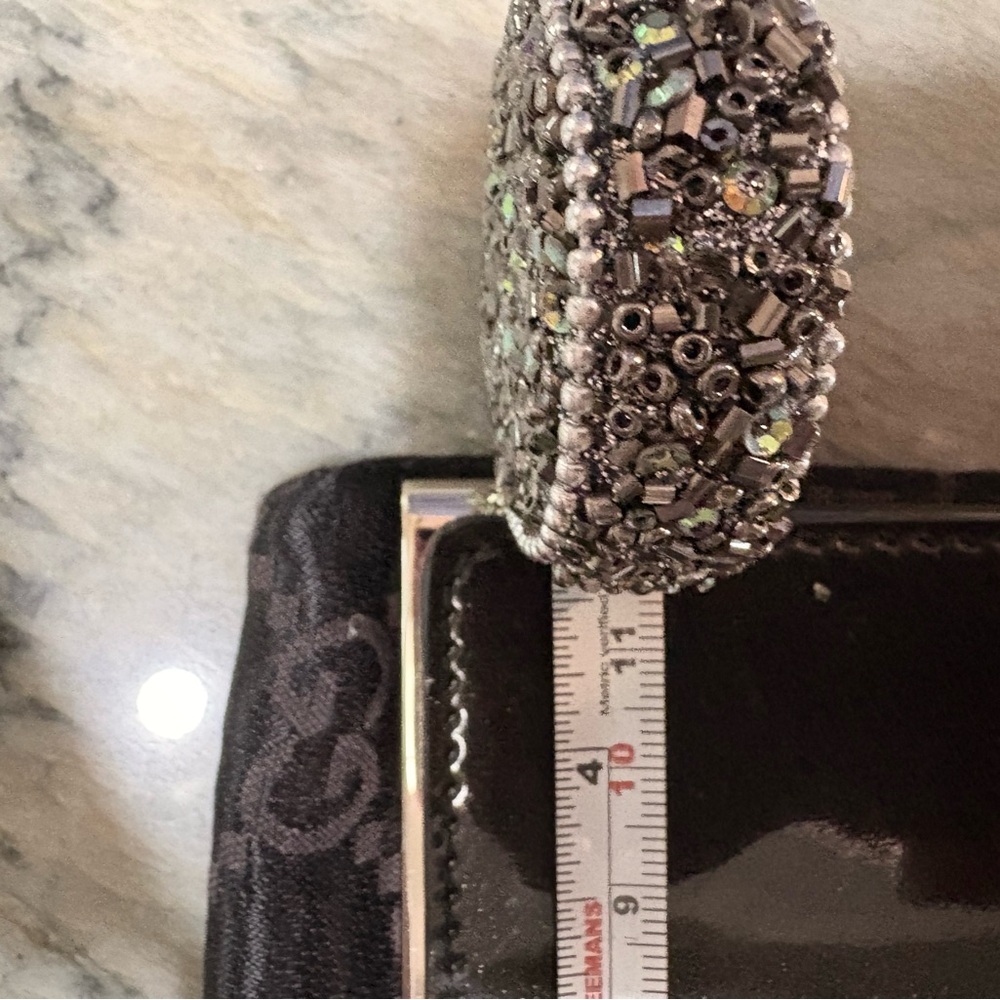 Gucci Black Clutch with Gold Buckle - Picture 10 of 10